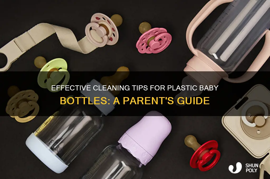 how to properly clean plastic baby bottles