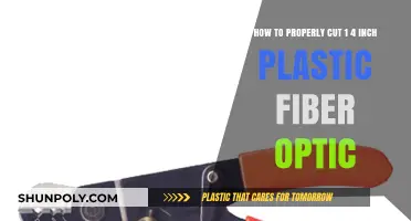 Mastering the Art of Cutting 1/4 Inch Plastic Fiber Optic