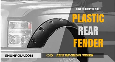 Mastering the Art of Cutting Plastic Rear Fenders: A Step-by-Step Guide