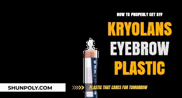 Mastering Kryolan Eyebrow Plastic Removal: A Step-by-Step Guide