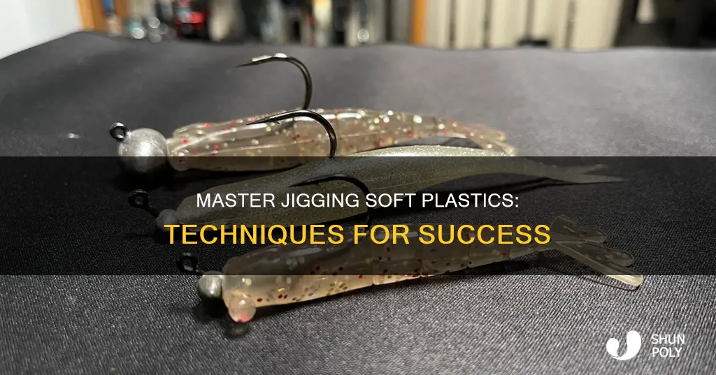 how to properly jig soft plastics