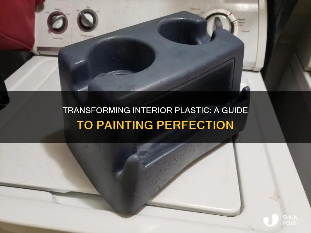 how to properly paint interior plastic