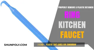 Easy Steps to Remove a Plastic Retainer Ring Kitchen Faucet