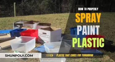 Spray Painting Plastic: The Ultimate Guide to Perfection