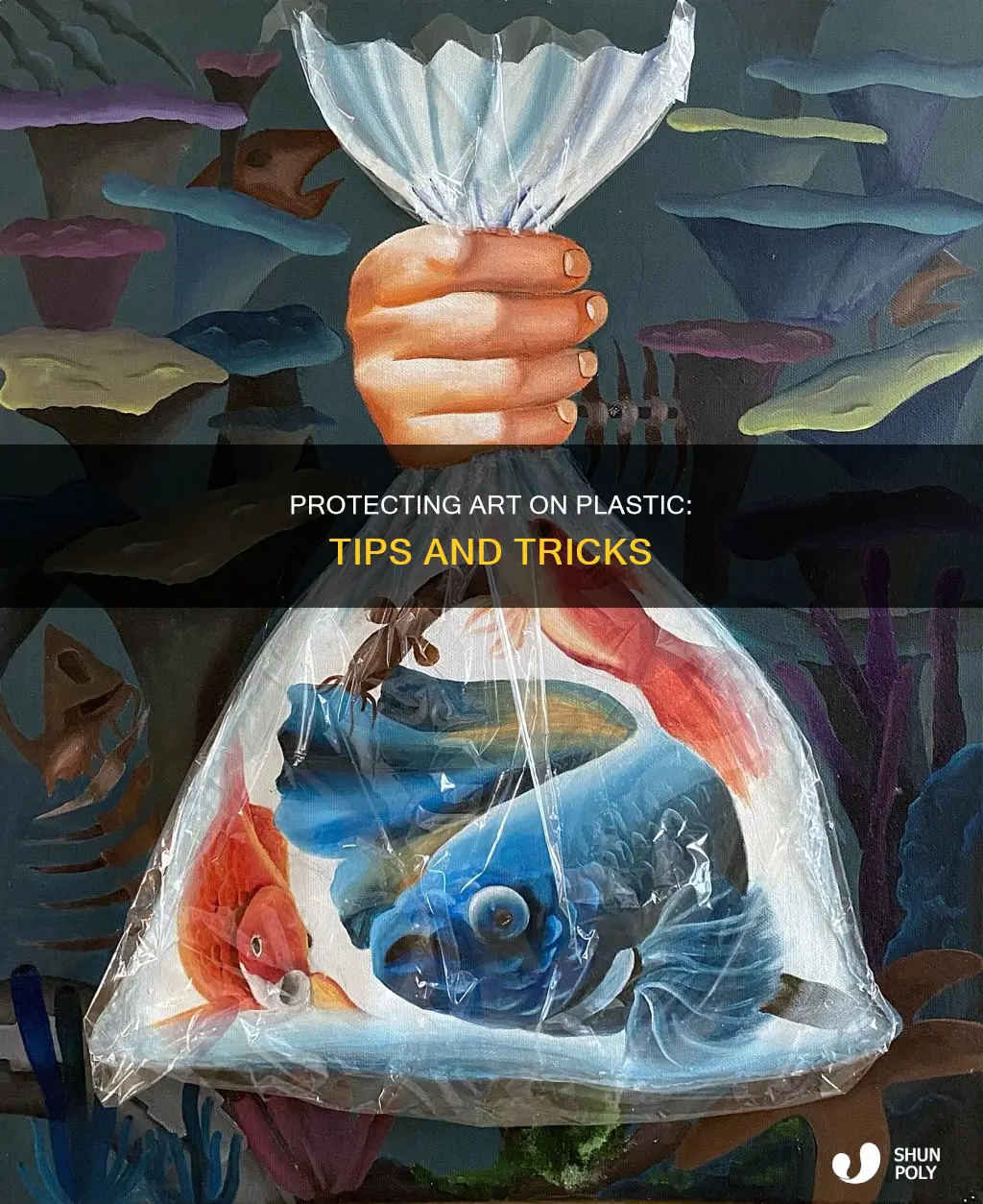 how to protect art drawn on plastic