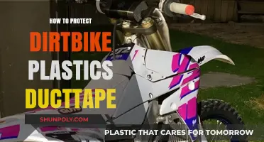 Protecting Dirt Bike Plastics: Duct Tape Tricks