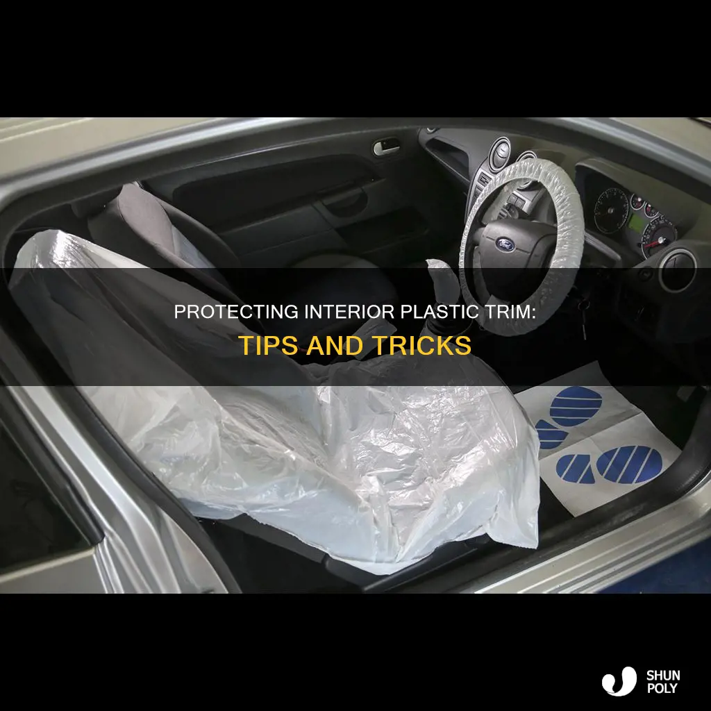 how to protect interior plastic trim