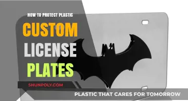 Protecting Your Custom License Plates: A Guide