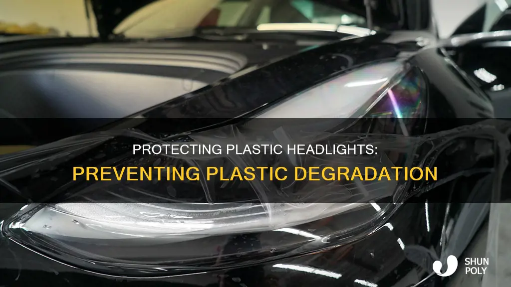 how to protect plastic headlight lenses