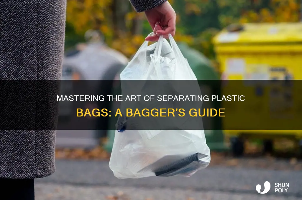 how to pull plastic bags apart bagger