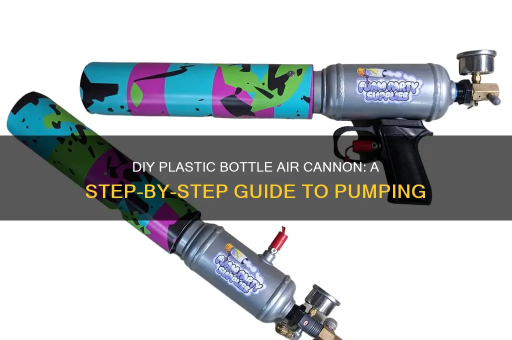 how to pump up plastic bottles for shooting