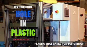 Mastering the Art of Punching Clean Holes in Plastic Sheets