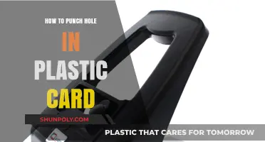 Punching Holes in Plastic Cards: Easy Guide