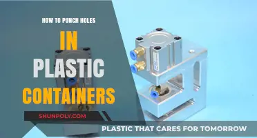 Punching Plastic Containers: Easy, Quick Methods