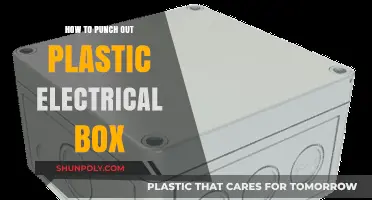 Punching Out Plastic Electrical Boxes: Easy DIY Steps