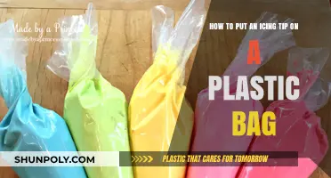 Easy DIY Icing: Attaching a Tip to a Plastic Bag