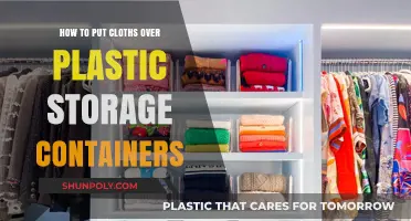 Creative Ways to Cover Plastic Storage Containers with Fabric