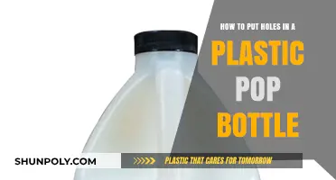 DIY Bottle Hack: Drilling Holes in Plastic Pop Bottles Easily