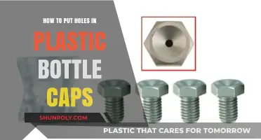 DIY Guide: Drilling Holes in Plastic Bottle Caps Easily