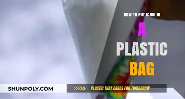 Easy Icing Piping: Using a Plastic Bag for Perfect Decorations