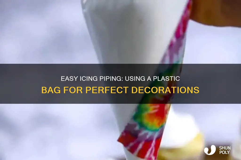 how to put icing in a plastic bag