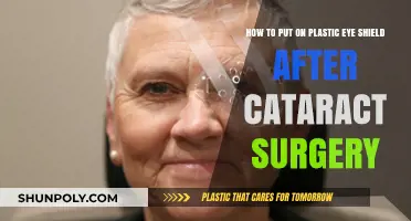 Post-Cataract Surgery Eye Care: Easy Steps to Apply Plastic Eye Shield