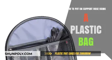 Easy Guide: Using a Plastic Bag to Put On Support Hose