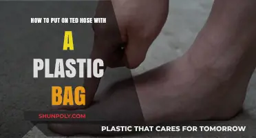 Effortless TED Hose Application: The Plastic Bag Technique Explained