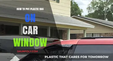 Easy Steps to Securely Cover Your Car Window with a Plastic Bag