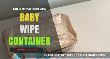 Smart Storage Hack: Repurposing Baby Wipe Containers for Plastic Bags