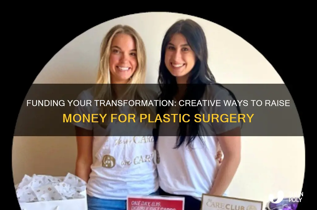 how to raise money for plastic surgery