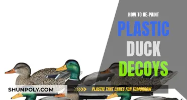 Refreshing Your Duck Decoys: A Guide to Repainting Plastics