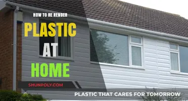 Rendering Plastic at Home: A Step-by-Step Guide