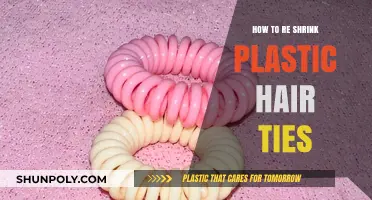 Reviving Old Hair Ties: Re-Shrinking Plastic Bands