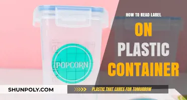 Decoding Plastic Container Labels: A Quick Guide