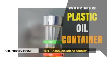 Decoding Black Plastic Oil Containers: A Quick Guide