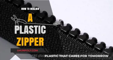 Realigning a Plastic Zipper: A Quick Fix Guide