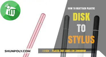 Reattaching Your Stylus: Plastic Disk Fix
