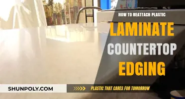 Reattaching Countertop Edging: A Quick DIY Guide