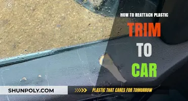 Reattaching Car Trim: Easy DIY Guide