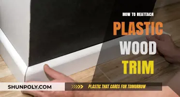 Reattaching Plastic Wood Trim: Easy DIY Guide