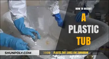 Revamping Your Plastic Tub: A Simple Recoating Guide
