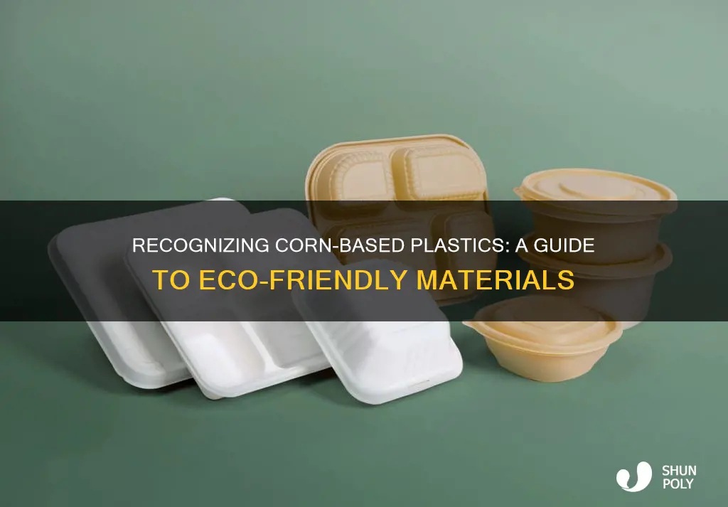 how to recognize corn based plastics