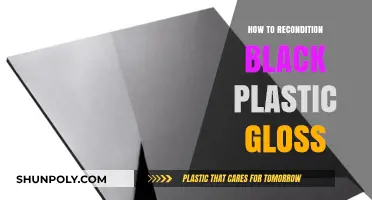 Reviving Black Plastic: Restoring Gloss and Shine