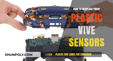 Easy Vive Sensor Replacement: Front Plastic Sensors