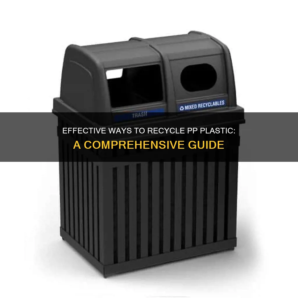 how to recycle 50 pp plastic