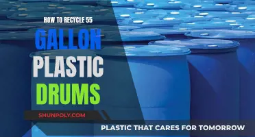 Recycle and Reuse: Transforming 55-Gallon Plastic Drums