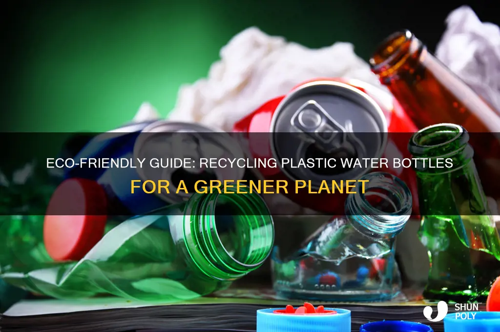 how to recycle a plastic water bottle
