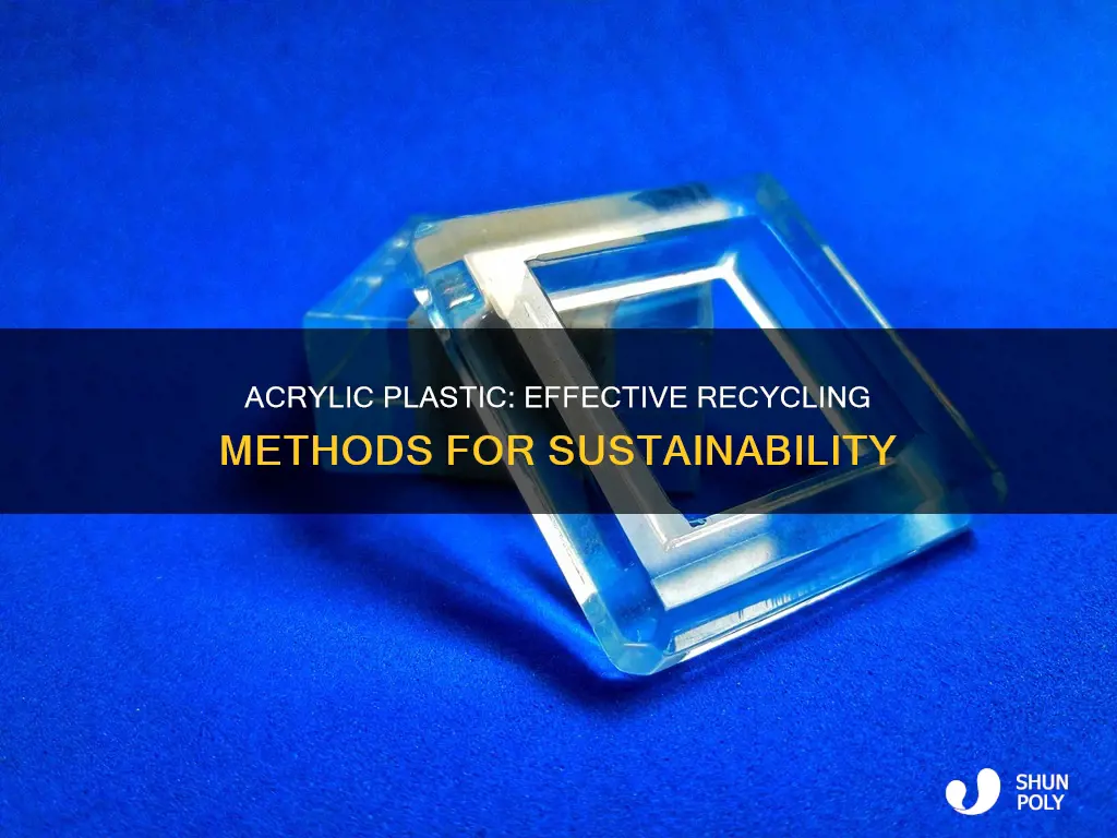 how to recycle acrylic plastic