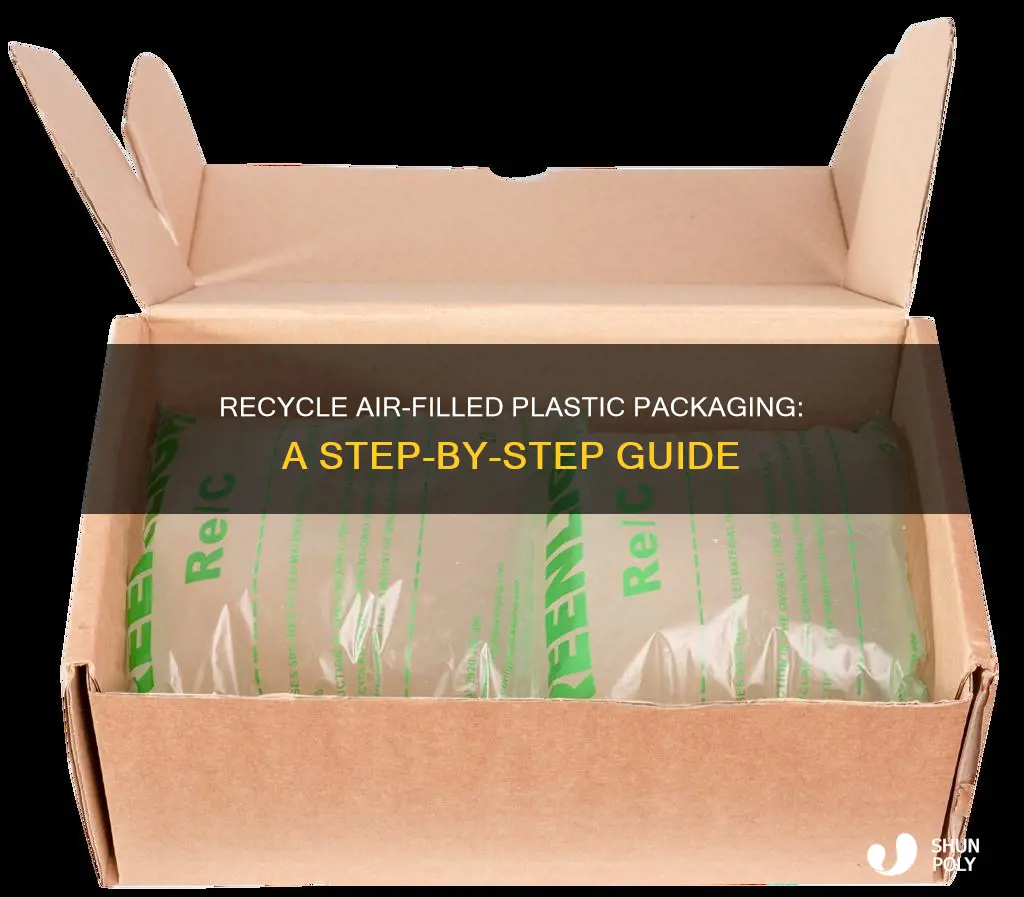 how to recycle air filed plastic packaging